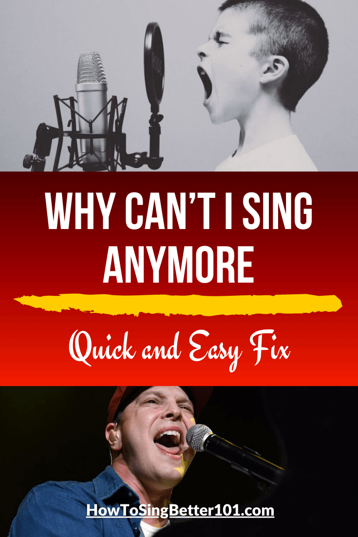 Why can't I sing anymore? ( Quick and Easy Fix ) » How To Sing Better 101